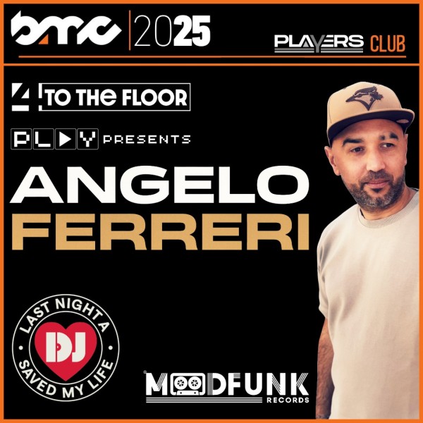 4TOTHEFLOOR & Brighton Music Conference Presents ANGELO FERRERI