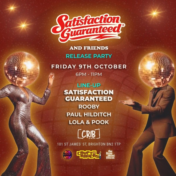 Satisfaction guaranteed release party