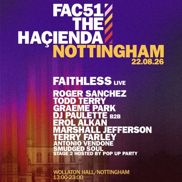 FAC51 The Haçienda at Wollaton Hall